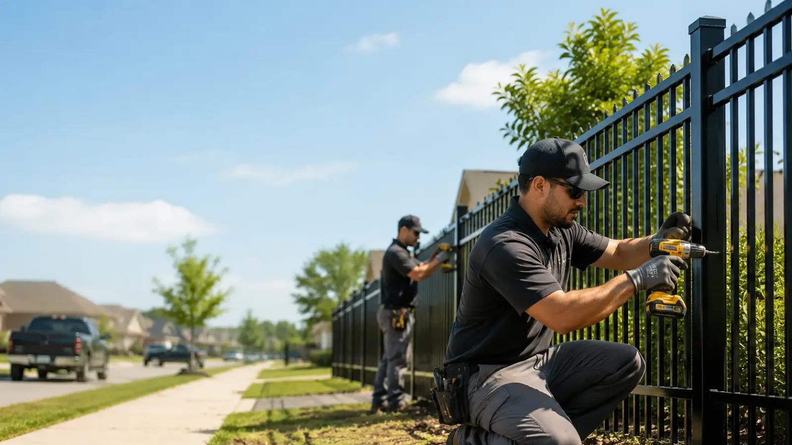 Metal Fence Installation in Grand Island, NY